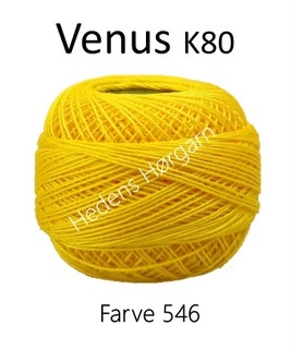 Venus K80 farve 546 Sol gul